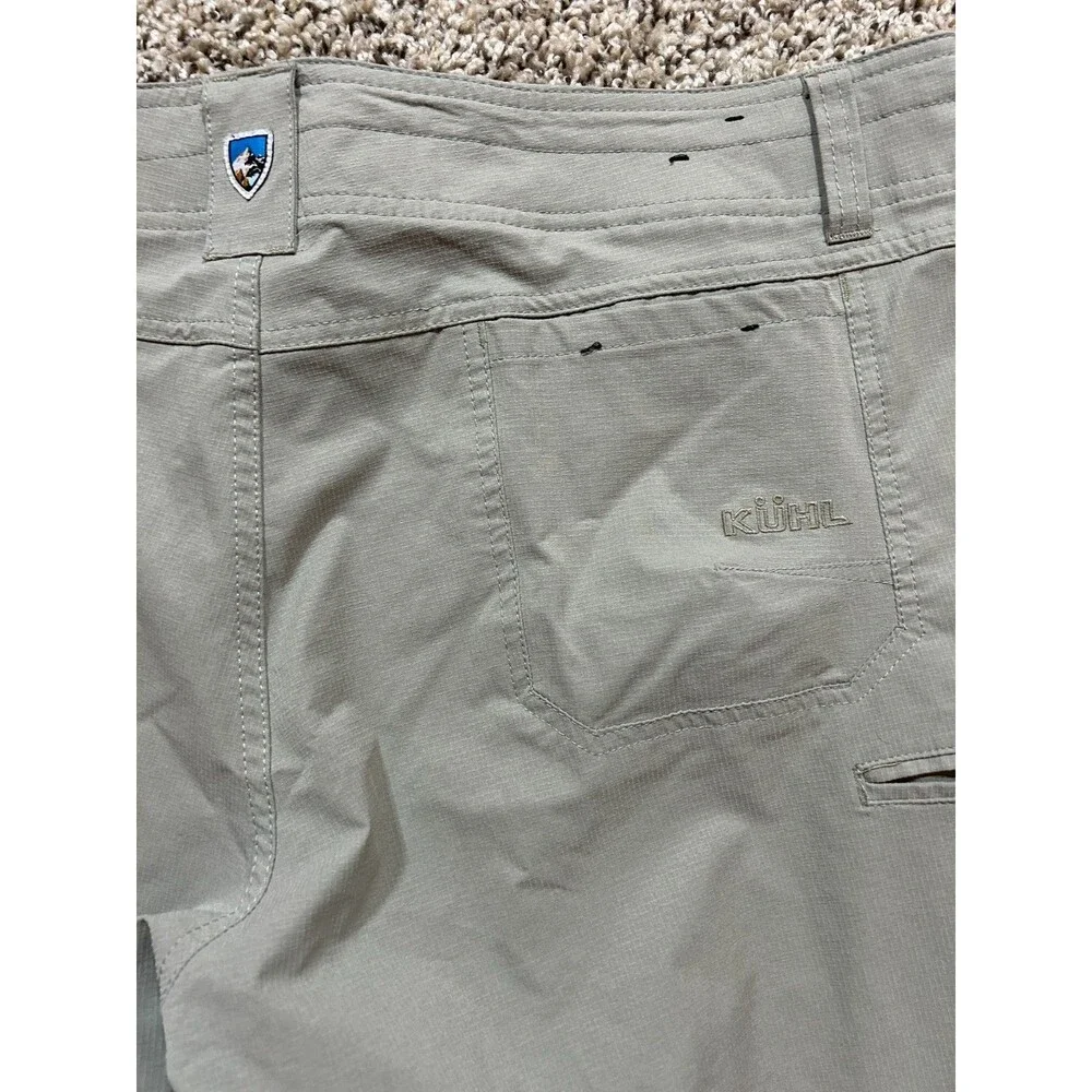Kuhl Silencr Ripstop Hiking Pants Mens 40x32 Beige Outdoor Gorpcore - Picture 7 of 9